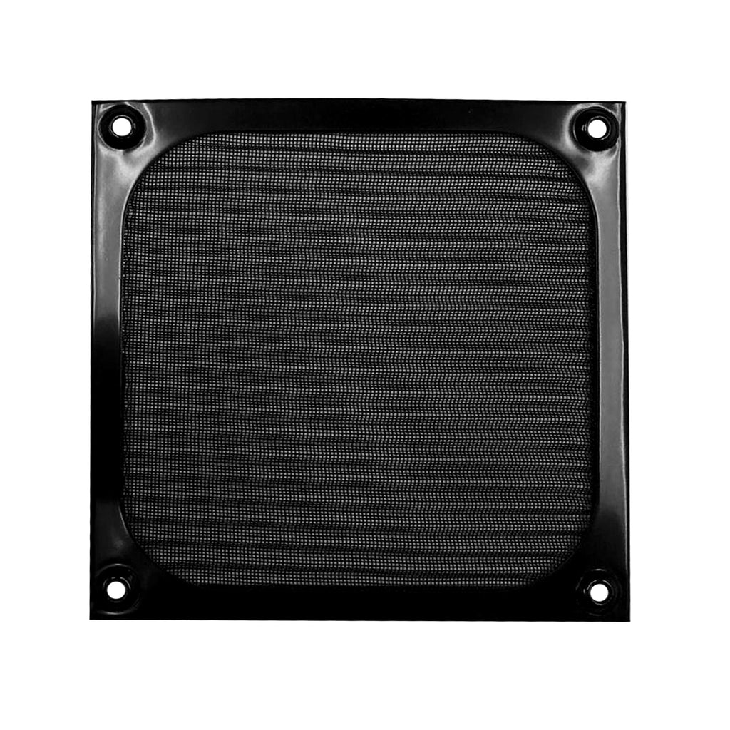 120mm Aluminum Fan Filter Grill Black Or Silver Coolerguys 120mm-aluminum-fan-filter-grill-black-or-silver-coolerguys