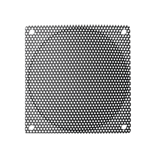 120mm Steel Mesh Filter Grill (Black, 1.1mm/0.9mm) - Coolerguys