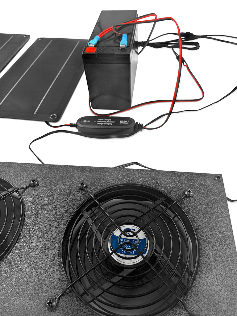 HIGH POWER FAN UNIT & BATTERY×２ セット Power Distribution Box w/AssureLatch, IP67/IP69K
