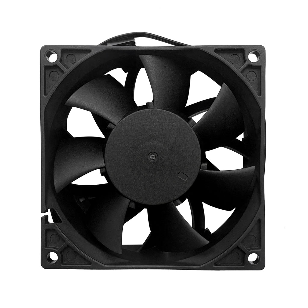 Coolerguys 92mm High Speed Cooling Fan - 24VDC 5500 RPM With 106 CFM Airflow For PC & Electronics