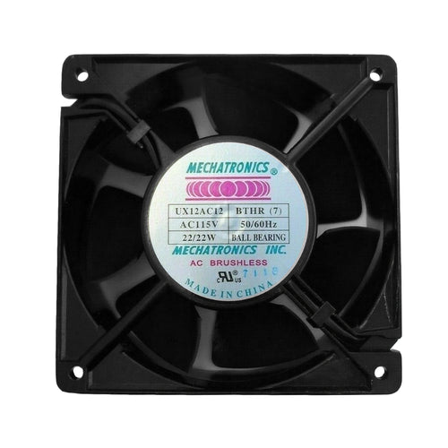 Mechatronics 120x120x38mm AC 115V Fan UX12AC12-BTHR-7