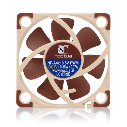 Noctua 40x40x10mm 5V PWM 4-Pin Fan NF-A4x10 with USB Power Adaptor Cable