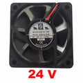 Orion 60x60x15mm 24 Volt Fan with 2 Bare Wire OD6015-24HB - Coolerguys