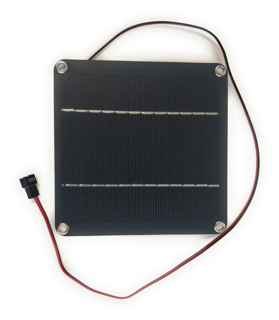 3W Semi Flexible Solar Panel with 12v 3pin Fan Output Coolerguys