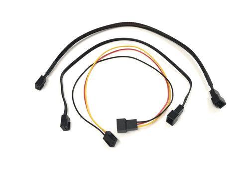 3 Pin Fan Cable Extension 12 thru 72 inches - Coolerguys