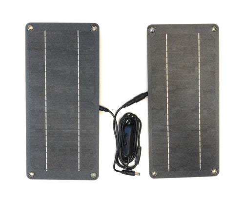 13w Solar Panel Kit: Dual Panels
