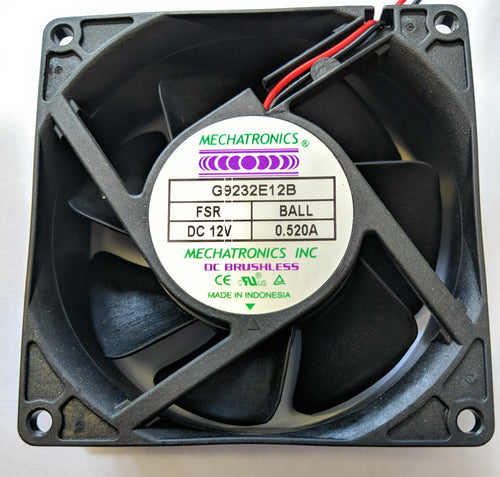 Mechatronics 92x92x32 12V Extra High Speed Fan G9232E12B-FSR