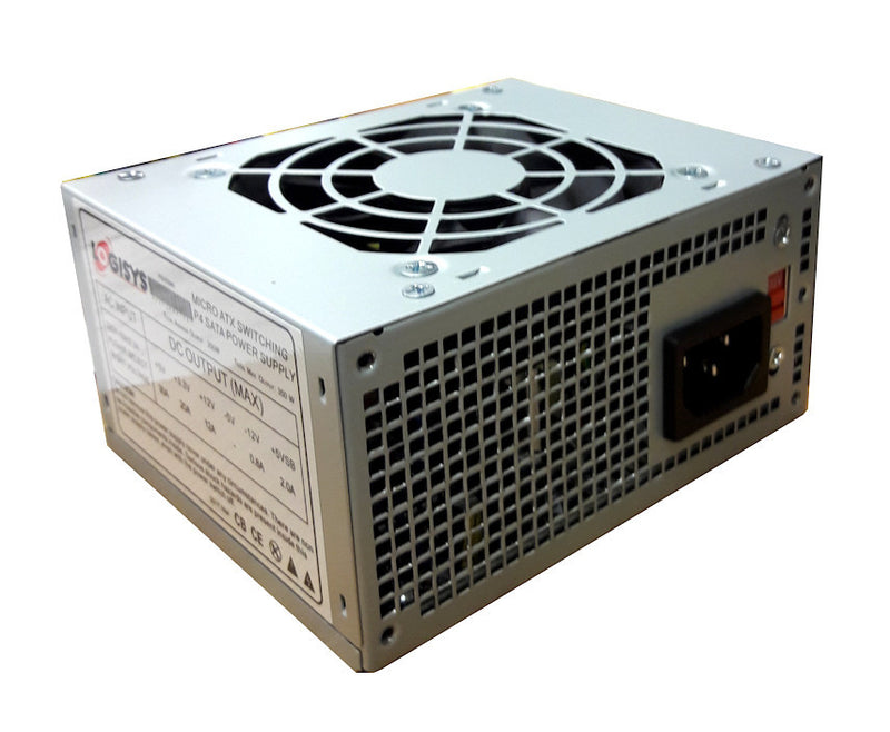 Logisys  MICRO ATX 350W POWER SUPPLY # PS350MA with 24 pin - Coolerguys