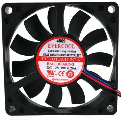 Speed Black DC FAN 5V, Size: 70 Mm X 70 Mm X 15 Mm At Best Price In - Foto 6
