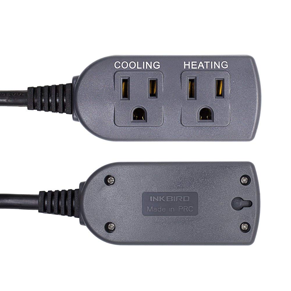 INKBIRD ITC308 Programmable AC Outlet Thermostat Controller Coolerguys
