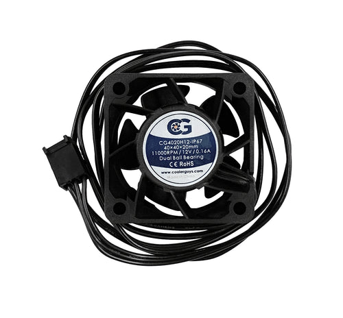 Coolerguys 40mm (40x40x20) High Speed IP67 12v Fan CG4020H12-IP67