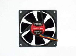 Evercool 80x80x25 12V PWM High Speed Fan EC8025H12BP