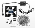 Coolerguys 120x25mm Low Speed AC Fan with Mount/Stand and Manual Speed Control Kit CGAC1225L-BC