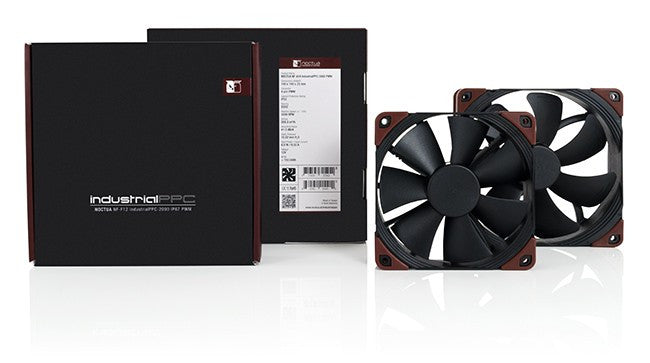 Noctua NF F12 Industrial PPC 120x120x25mm 12v PWM Fan – Coolerguys