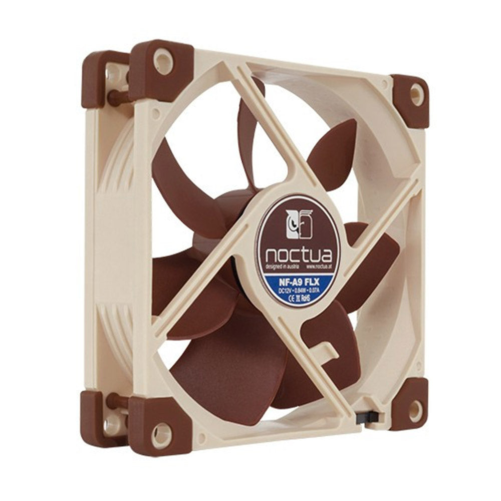 Noctua 92x92x25mm 12 Volt 3 Pin Fan NF-A9 FLX – Coolerguys
