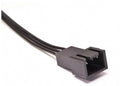 ModRight Black-Out Series 3-Pin Extension Cable - 12" Cab-948 - Coolerguys