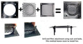 Pro-Metal 120mm Intake Bracket and filter Kit-No FAN - Coolerguys