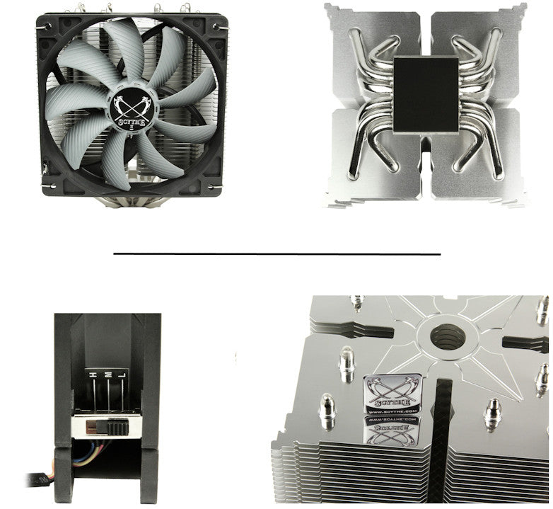 Scythe Ninja 4 CPU Cooler #SCNJ-4000 – Coolerguys