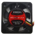 Evercool 30x30x7mm Medium Speed 3 Pin 12 Volt Fan-EC3007M12CA - Coolerguys