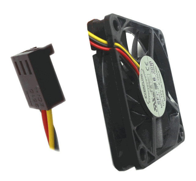 Everflow 60x60x10mm Ultra High Speed 12V 3 Wire 3 Pin