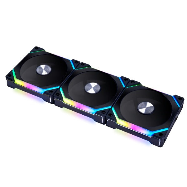 Lian Li Unifan SL120 V2 3 pack Black/White (with controller