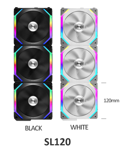 Lianli uni fan sl120 セット Lian Li Launches New Fan Interlocking System with the UNI FAN