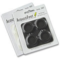 AcoustiFeet Anti-vibration Replacement Soft Black Feet (Pack of 4) - Coolerguys
