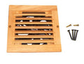 Coolerguys Single 120mm Oak Grill with Fans - Coolerguys