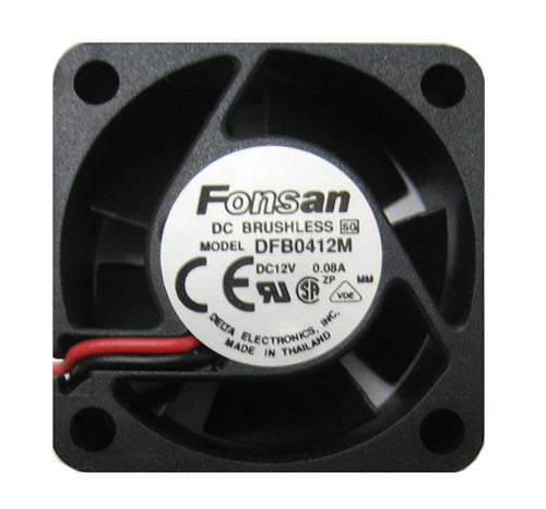 Fonsan / Delta 40x40x20mm Medium Speed 2 Wire Fan DFB0412M - Coolerguys