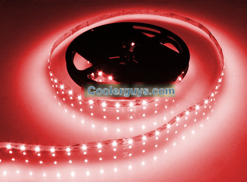 HT 60 LED Double Density 78 inch(2M) Long Flexible Light Strip 12 volt Red - Coolerguys
