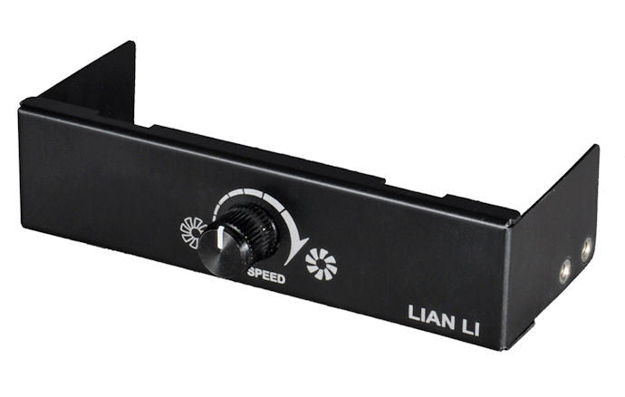 Lian Li Fan Speed Controller 3.5 inch Bay (Black) Model : PT-FN05B - Coolerguys