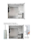 Lian Li PC-7A PLUSII MID TOWER / Silver Aluminum with  Window - Coolerguys