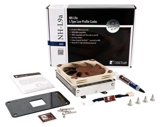 Noctua NH-L9a-AM4 Low Profile Quiet CPU Cooler AMD – Coolerguys