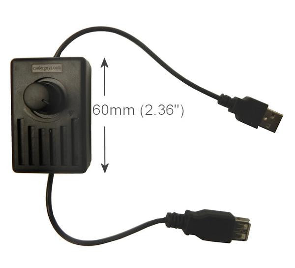 Coolerguys Manual speed Controller for USB Fans