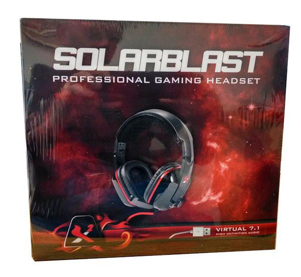 X2 Solar Blast Gaming Headset #X2-HS7502-USB   One only!