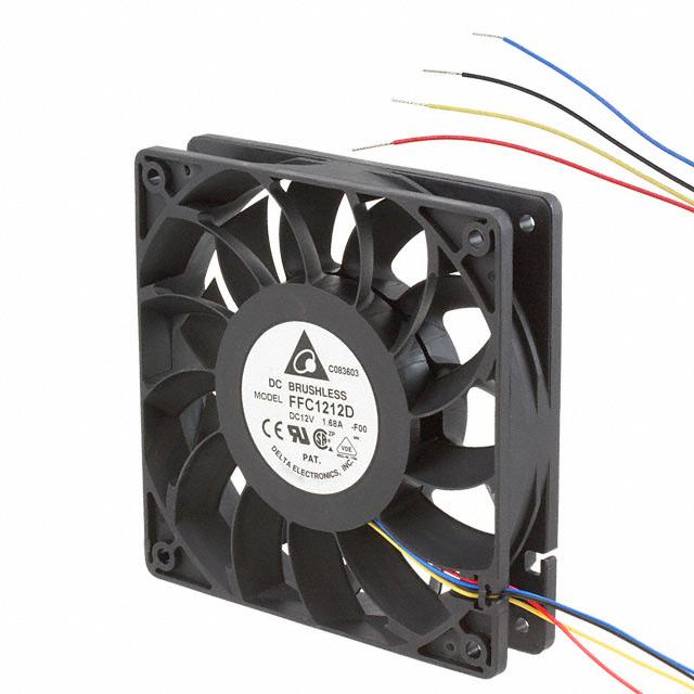 Delta 120x25mm FC1212D-PWM High-Quality Brushless DC Air Cooling Fan
