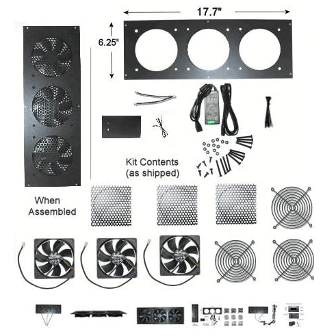 Home Theater & Cabinet Cooling Kits
