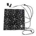 Coolerguys Triple 120mm Fan Cooling Kit (Pre-Assembled, 3-Pin 2-Wire, 30" Cable) – 3-Pack Set for 1A Barrel Connector Power Supply