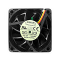 Everflow 60x60x15mm 12 Volt 3 Wire/ 3 Pin Fan With Thermistor-R126015BUT - Coolerguys