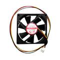 Evercool 80x80x15mm Ultra High Speed 12 Volt Fan-EC8015HH12CA