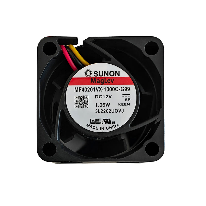 Sunon 40x40x20mm 3 Pin Fan MF40201VX-1000C-G99