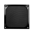 120mm Aluminum Fan Filter Grill, Black or Silver - Coolerguys