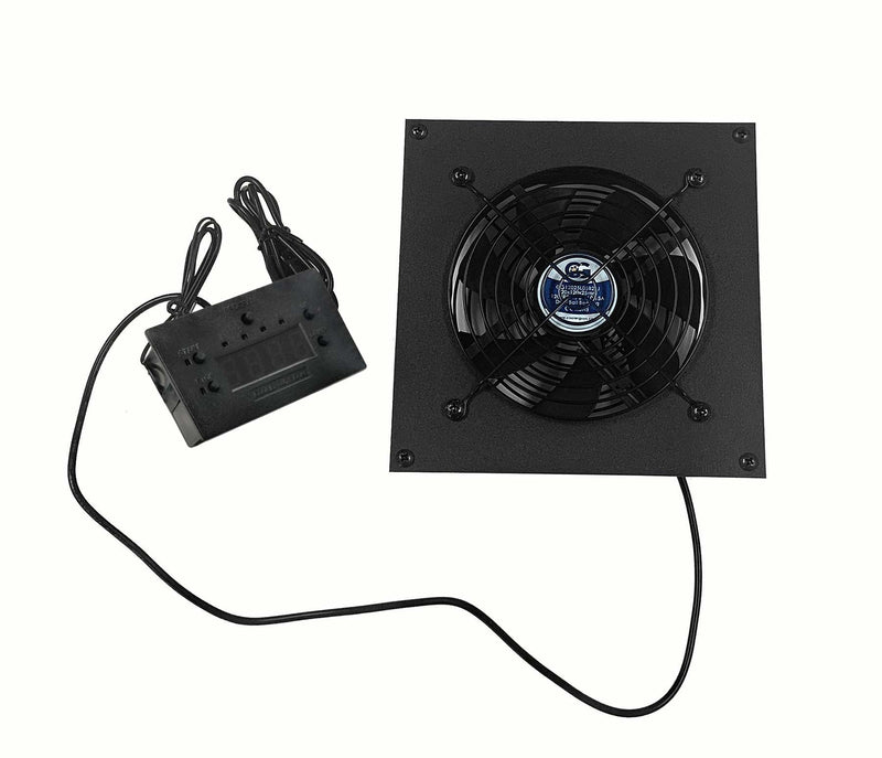 Cabcool Pro-Metal Single 120mm USB Fan Kit with Programmable USB Fan Controller Kit: 1201-M-USB
