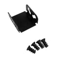 Coolerguys 120/140mm or 80/92mm Fan Assembly Bracket with Screws (4) - Black Metal