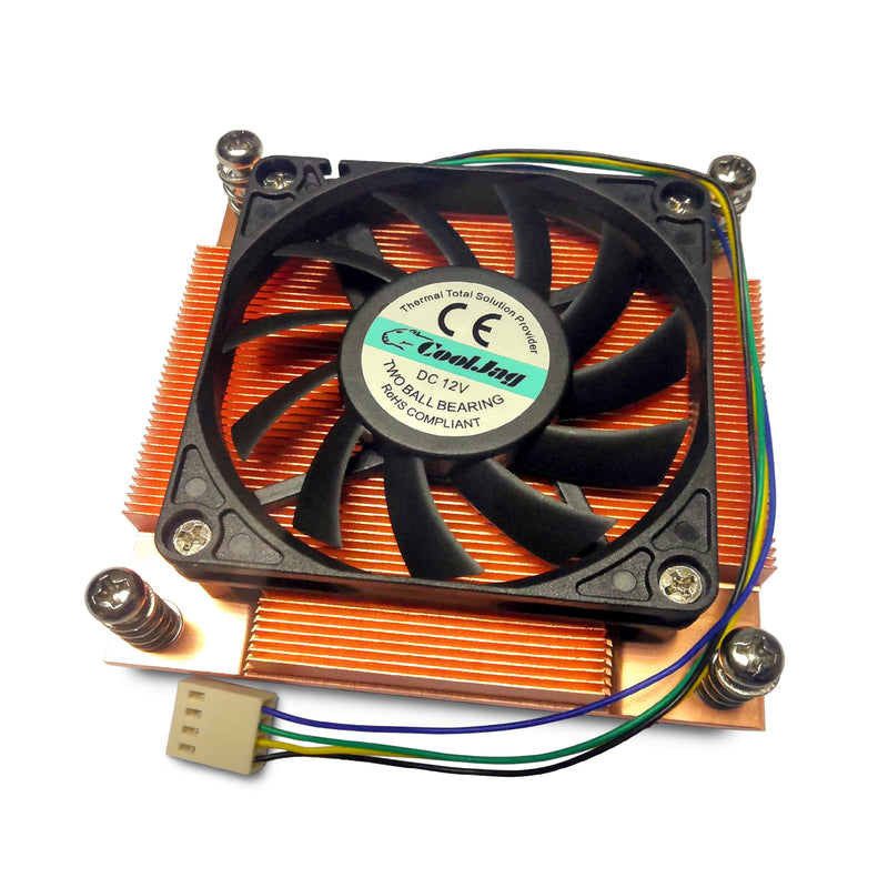 CoolJag 1700 Intel1U Active CPU Cooler