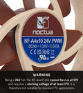 Noctua 40x40x10mm 24V PWM Fan NF-A4x10