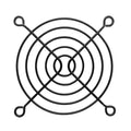 80mm  Black Fan Grill / Guard