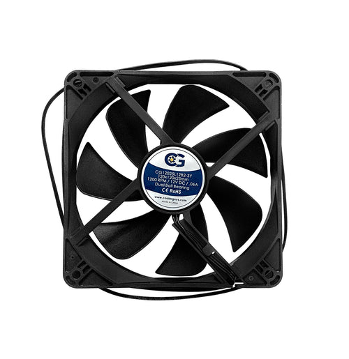 Coolerguys 120x120x25mm 3 Pin Fan Low/Medium/High Speeds