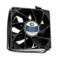 Coolerguys 80mm (80x80x25) Quiet Dual Ball Bearing 12 Volt Fan - Medium Speed