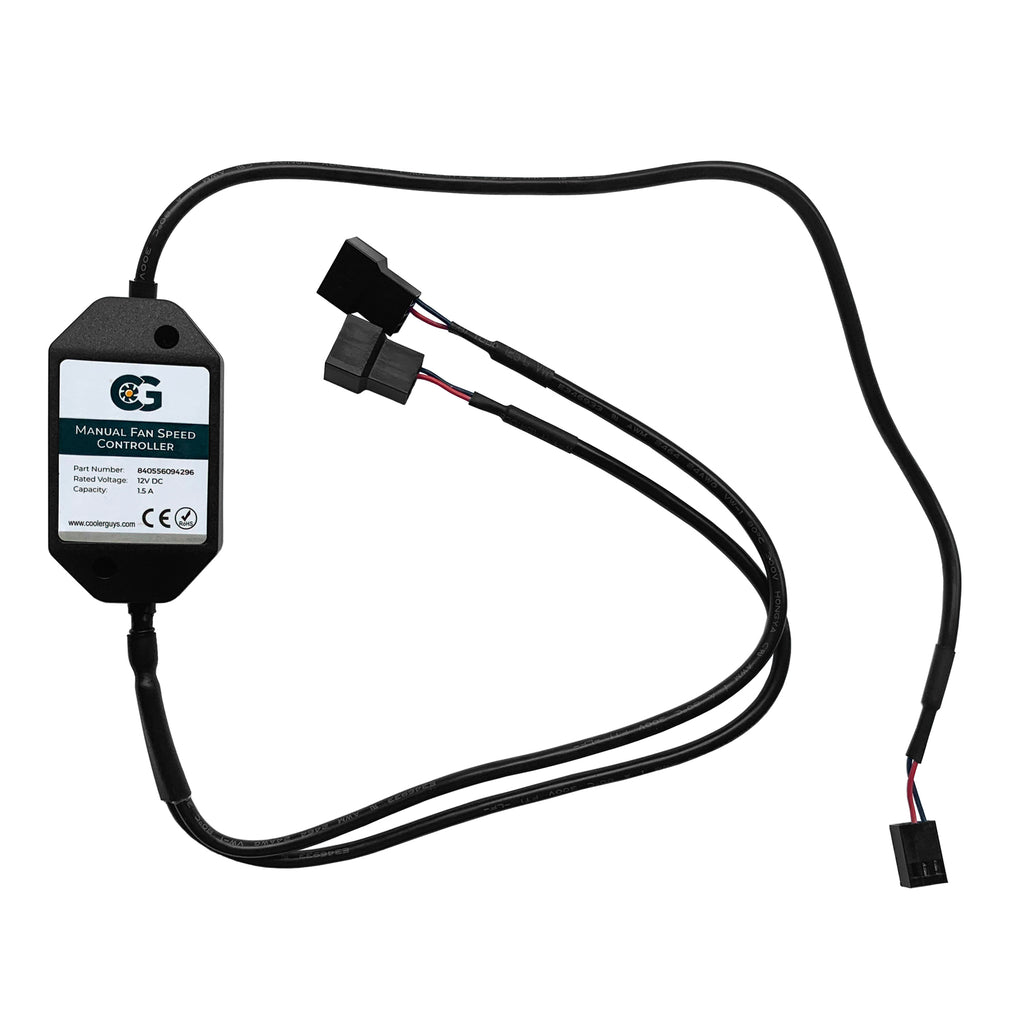 Coolerguys Power Supply 1A Manual 12V DC Variable Speed Controller Coolerguys power supply 1a manual 12v dc variable speed controller